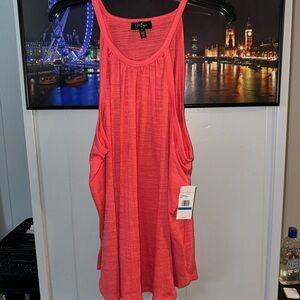 Jessica Simpson Coral Tank Top